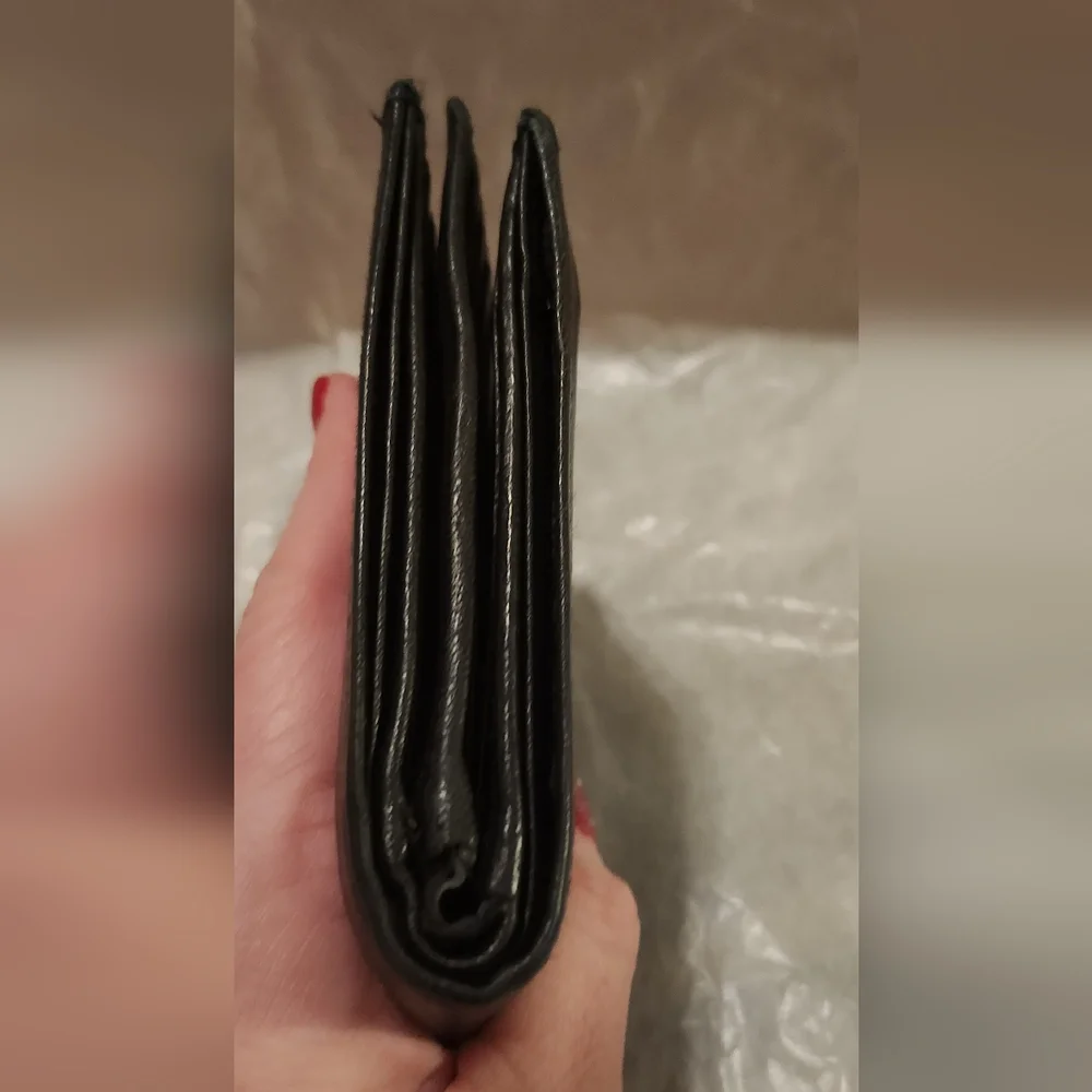 Leather Men's Wallet Black
